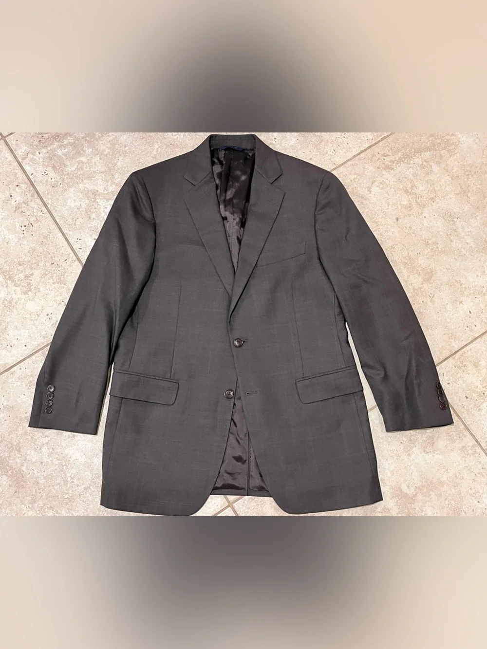 Brooks Brothers 40R Brown Plaid 100% Madison 1818 Tailored Fit ITALY $1250 MINT